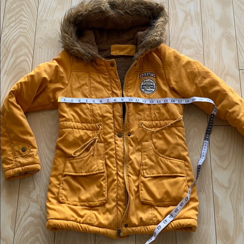 Yellow coat